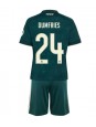 Otroški Nogometna dresi replika Real Madrid Denzel Dumfries #24 Gostujoči 2026-27 Kratek rokav (+ hlače) Otroški Nogometna dresi replika Real Madrid Denzel Dumfries #24 Gostujoči 2026-27 Kratek rokav (+ hlače)